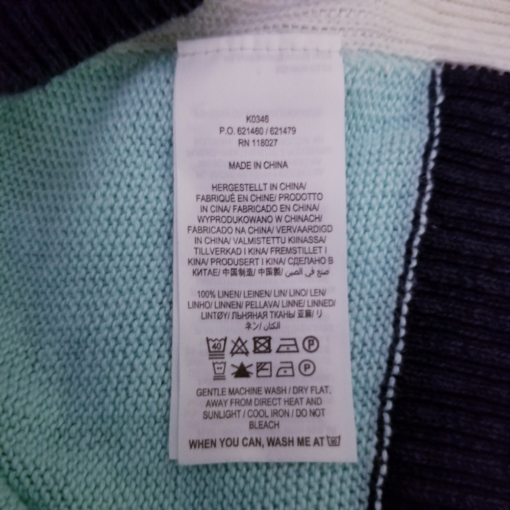 Boden Norfolk Linen Sweater Size 10 - Picture 10 of 11